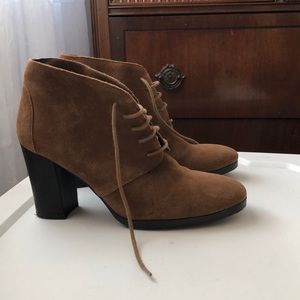 Franco Sarto High Heel Brown Boots